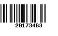 Código de Barras 20173463