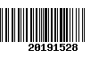 Código de Barras 20191528