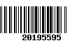 Código de Barras 20195595