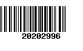 Código de Barras 20202996