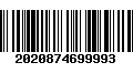 Código de Barras 2020874699993