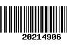 Código de Barras 20214906