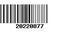 Código de Barras 20220877