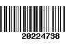 Código de Barras 20224738