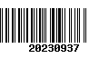 Código de Barras 20230937