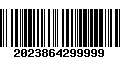 Código de Barras 2023864299999