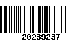 Código de Barras 20239237