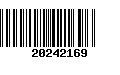 Código de Barras 20242169