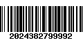 Código de Barras 2024382799992