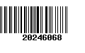 Código de Barras 20246068