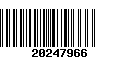 Código de Barras 20247966