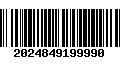 Código de Barras 2024849199990