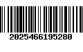 Código de Barras 2025466195280