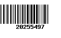 Código de Barras 20255497