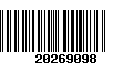 Código de Barras 20269098