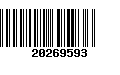 Código de Barras 20269593