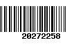 Código de Barras 20272258