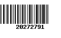 Código de Barras 20272791