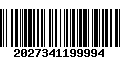 Código de Barras 2027341199994