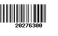 Código de Barras 20276300