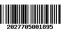 Código de Barras 2027705001895