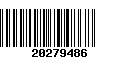 Código de Barras 20279486