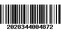 Código de Barras 2028344004872