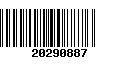 Código de Barras 20290887