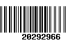 Código de Barras 20292966