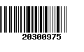 Código de Barras 20300975