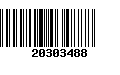 Código de Barras 20303488