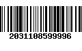 Código de Barras 2031108599996