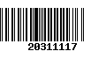 Código de Barras 20311117