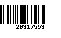 Código de Barras 20317553