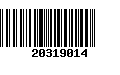 Código de Barras 20319014