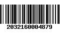 Código de Barras 2032160004879