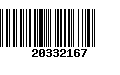 Código de Barras 20332167