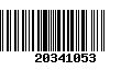 Código de Barras 20341053