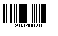 Código de Barras 20348878