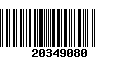 Código de Barras 20349080