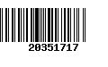 Código de Barras 20351717