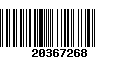 Código de Barras 20367268