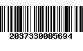 Código de Barras 2037330005694