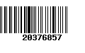 Código de Barras 20376857