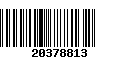 Código de Barras 20378813