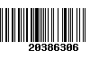 Código de Barras 20386306