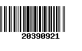 Código de Barras 20390921