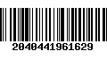 Código de Barras 2040441961629