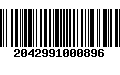 Código de Barras 2042991000896