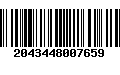 Código de Barras 2043448007659